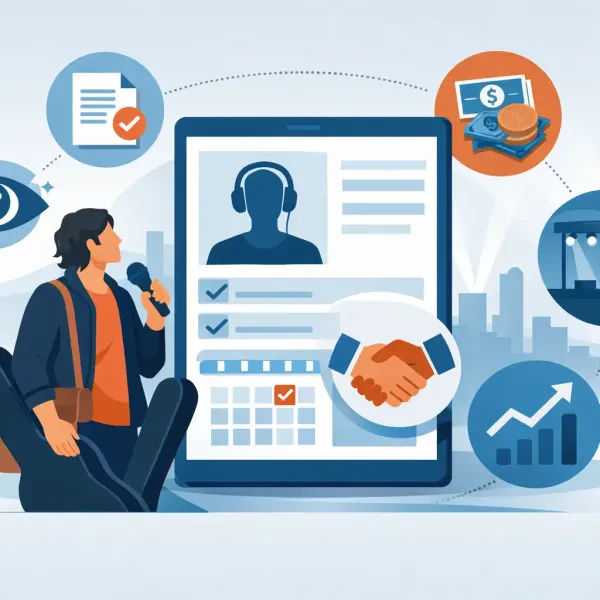 7 segnali di booking trasparente per artisti