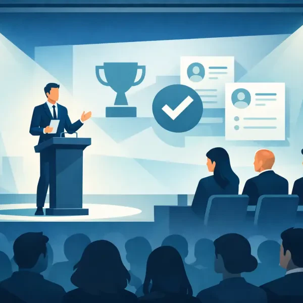 Esempio candidatura palco importante efficace