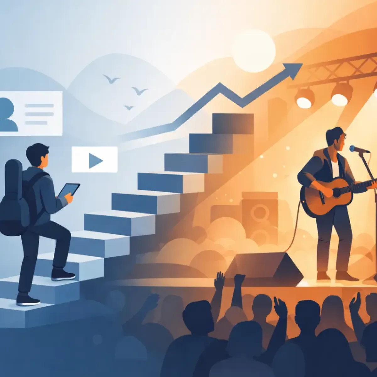 Guida al profilo artista efficace per salire di palco