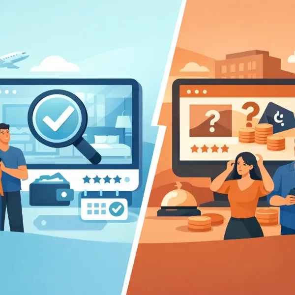 Booking trasparente vs booking tradizionale