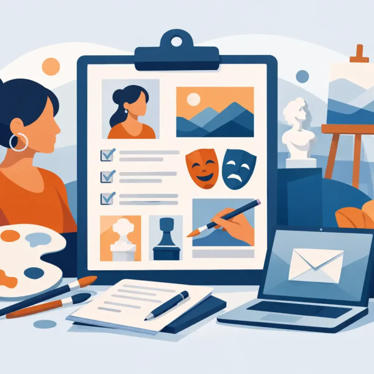 Come preparare candidatura artistica perfetta